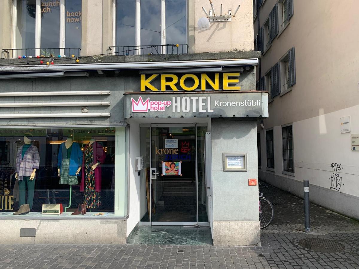 Pop Up Hotel Krone Zuerich ภายนอก รูปภาพ